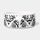 Écuelle Damas noir et blanc (Dos)