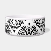 Écuelle Damas noir et blanc (Droite)