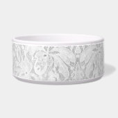 Écuelle Dentelle blanche tombante (Gauche)