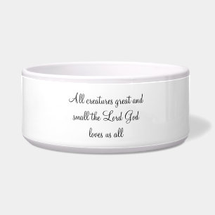 Écuelle Design de style art Pet Bowl