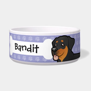 Écuelle Dessin Rottweiler