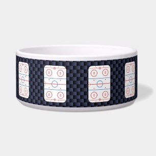 Écuelle Diagramme de la patinoire de hockey sur fibre de c