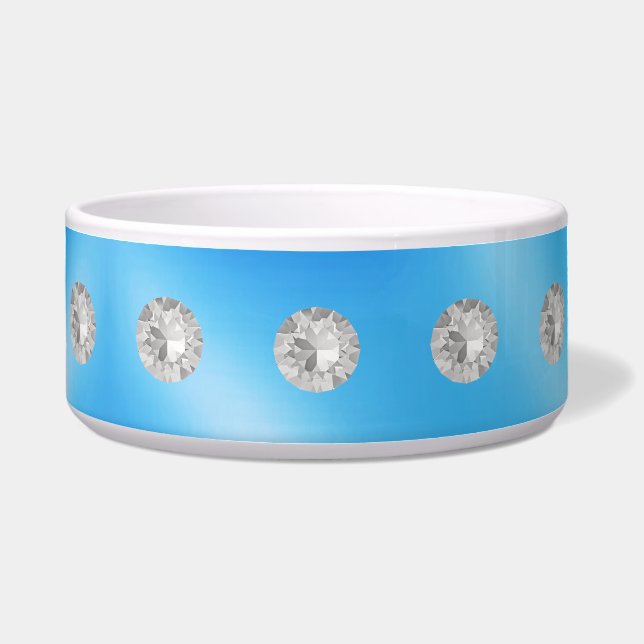 Écuelle Diamants pour animaux (Devant)