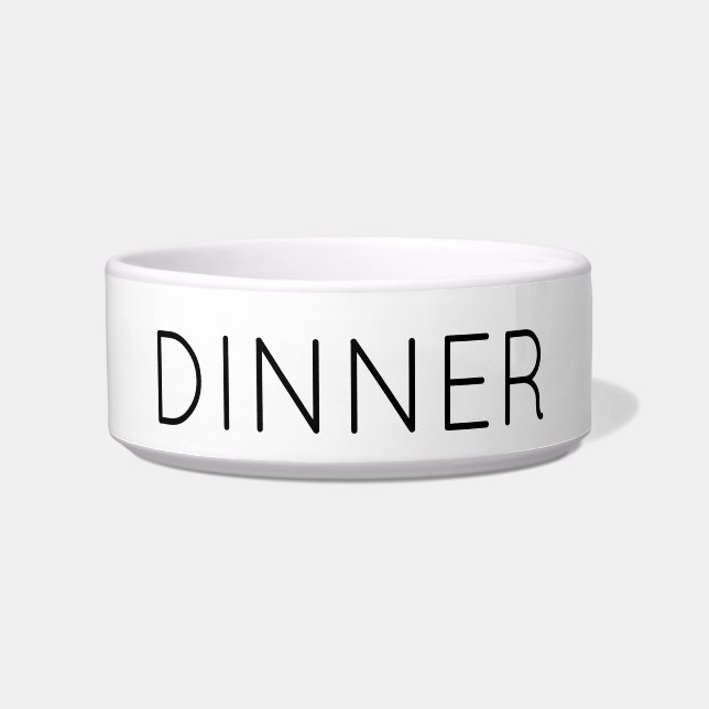 Écuelle Diner Chien (Devant)