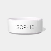 do-it-yourself Bowl pour animaux | Nom personnalis