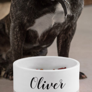 Écuelle do-it-yourself Bowl pour animaux Nom personnalis