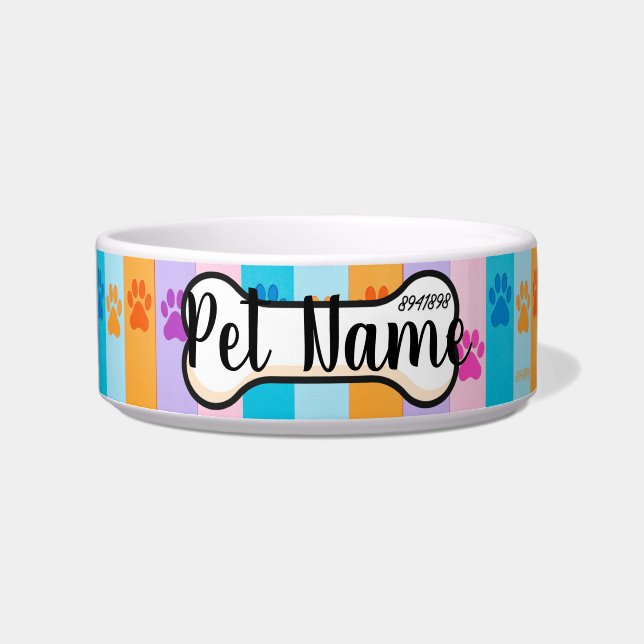 Écuelle Dog Bowl with Grabovoi Code for Healing 8941898 (Devant)