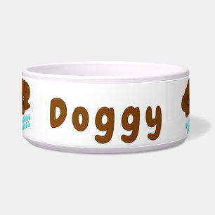 Écuelle Dog Brown pluvieux -