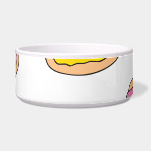 Écuelle Doodle beiguts motif, design sans soudure.