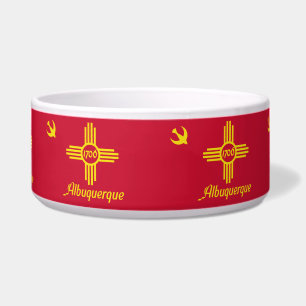 Écuelle Drapeau d'Albuquerque, Nouveau-Mexique Bowl