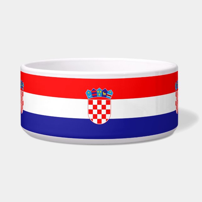 Écuelle Drapeau de Croatie (Devant)