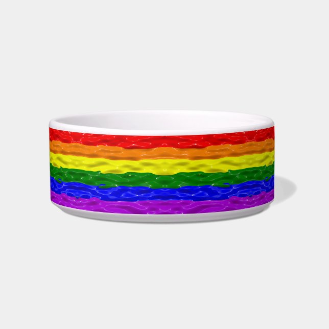 Écuelle Drapeau de fierté de SlipperyJoe's vernis liquide  (Devant)
