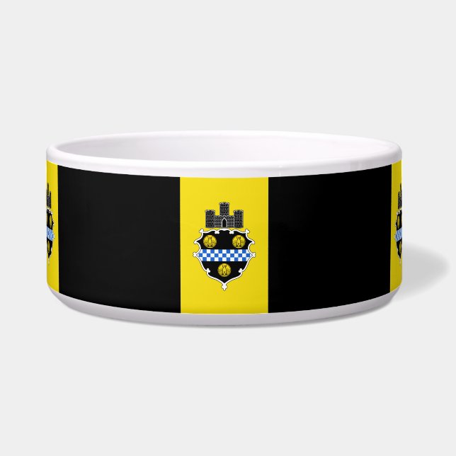 Écuelle Drapeau de Pittsburgh, Pennsylvanie (Devant)