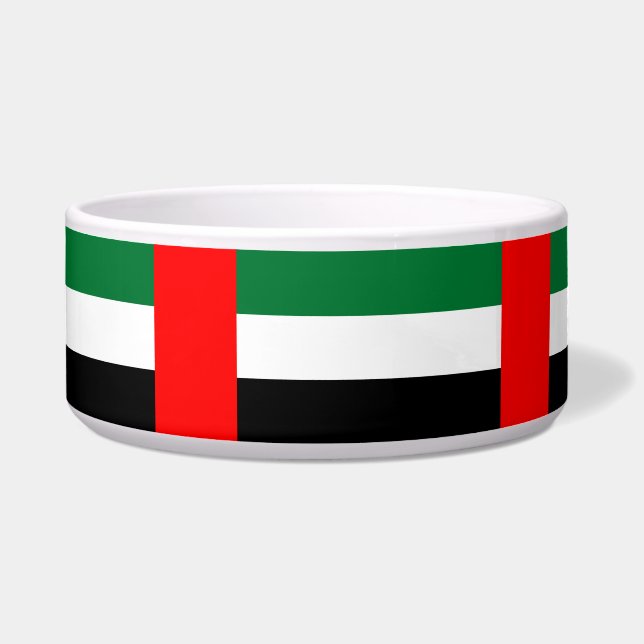Écuelle Drapeau des Émirats arabes unis (Devant)