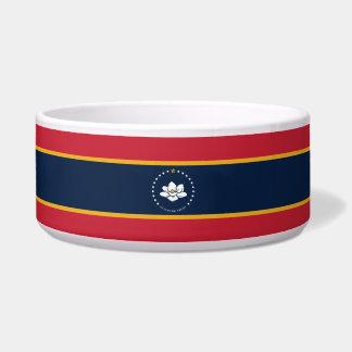 Écuelle Drapeau du Mississippi - Nouveau drapeau Magnolia