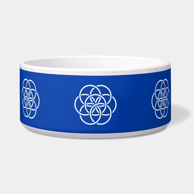 Écuelle Drapeau international de la planète Terre (Devant)