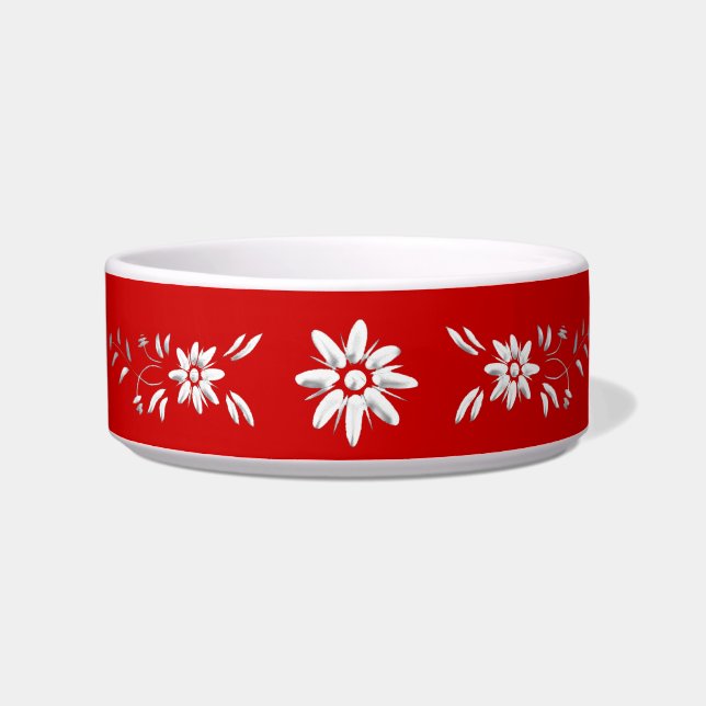 Écuelle Drapeau suisse et edelweiss (Droite)