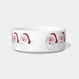 Écuelle Drôle Père Noël coutume bols pour animaux