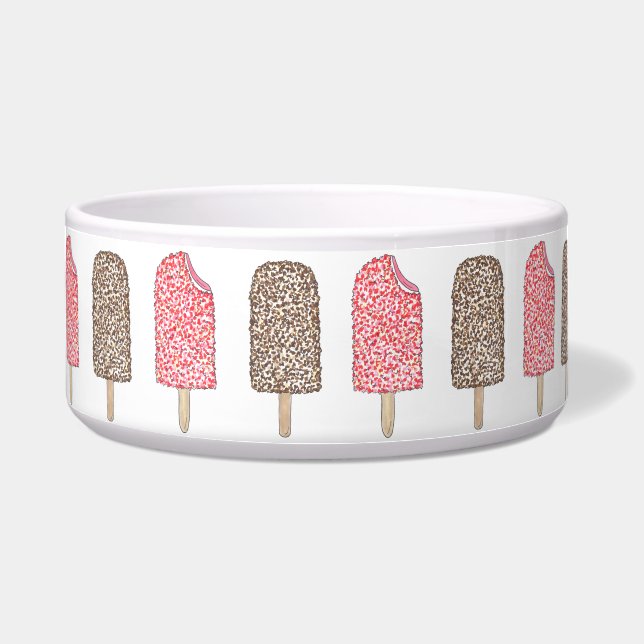 Écuelle Eclair Crème glacée Popsicles Popsicles Pet Bowl (Devant)