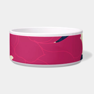 Écuelle Élégance florale : motif abstrait