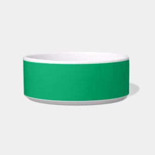 Écuelle Émeraude Green Custom Pet Bowl