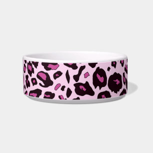 Écuelle Empreinte de léopard rose