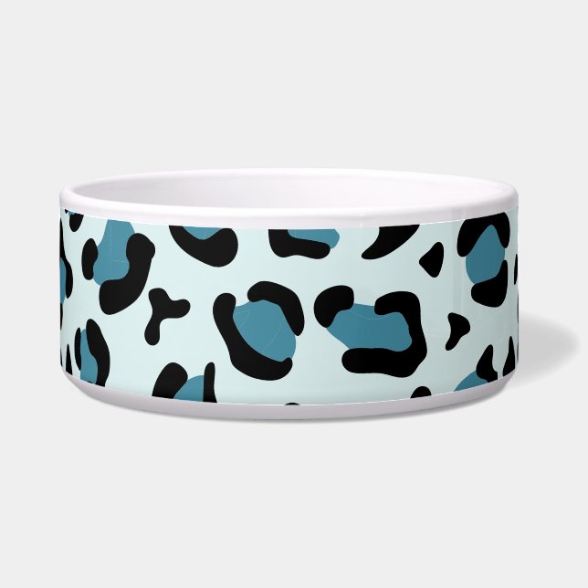 Écuelle Empreinte de léopard, Spots de léopard, Leopard bl (Devant)