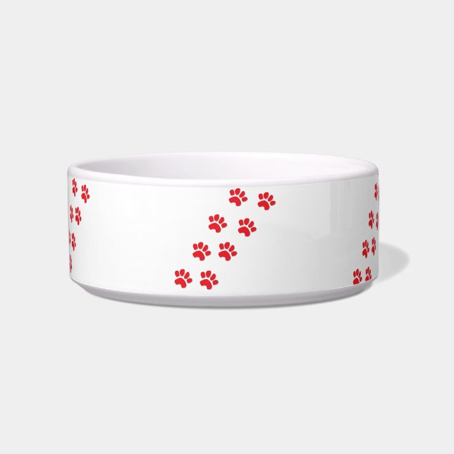 Écuelle Empreintes de pattes de chiens (Devant)