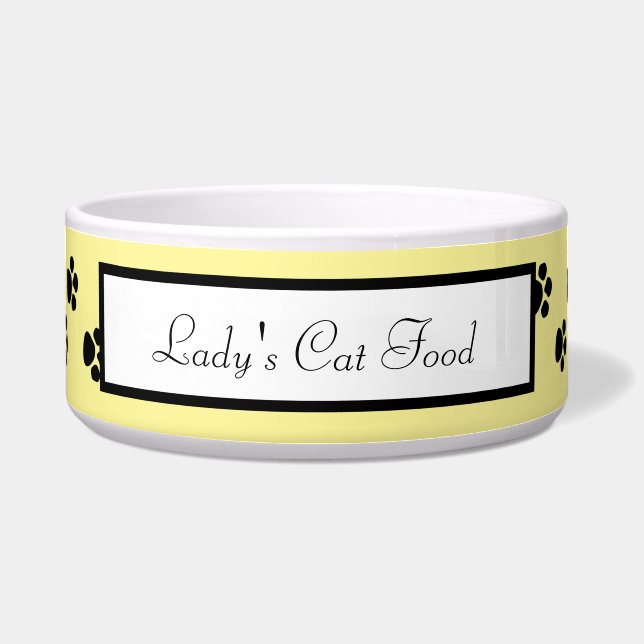 Écuelle Empreintes de pattes Pet Bowl (Devant)