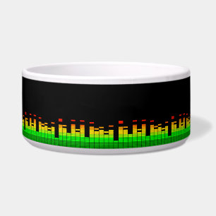 Écuelle Equalizer Vibes from the Beat of DJ Music decor