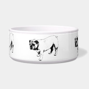 Écuelle Équilibre Bulldog à l'encre
