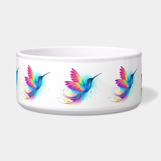 Écuelle Exotic Rainbow Hummingbird (Devant)