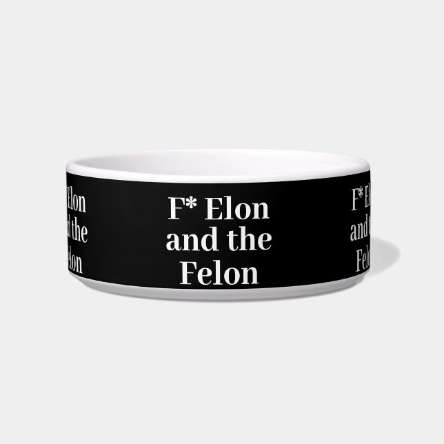 Écuelle F* Elon Pet Bowl (Devant)