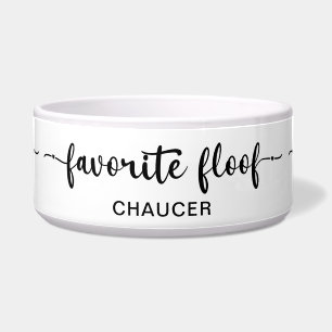 Écuelle Favori Floof mignon animal chat chien