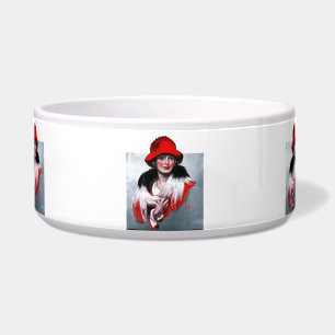 Écuelle Femme dans Red Hat