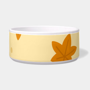 Écuelle Feuilles d'automne vintage rétro motif