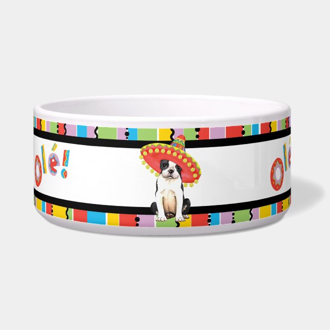 Écuelle Fiesta Boston Terrier Pet (Gauche)
