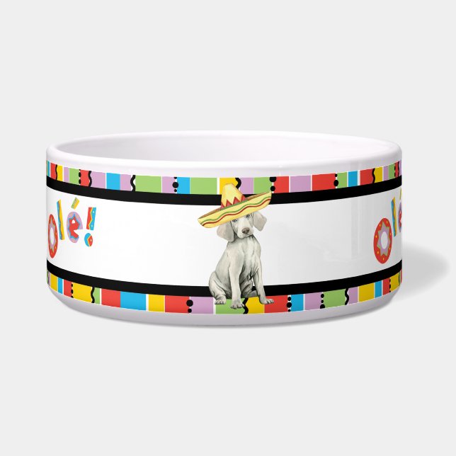 Écuelle Fiesta Weimaraner Pet Bowl (Gauche)