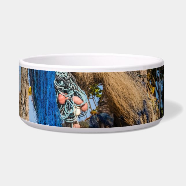 Écuelle Filets de pêche séchant sur la plage (Droite)