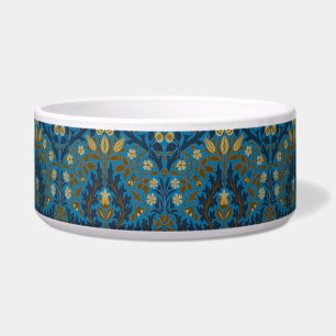 Écuelle Fleurs d'automne bleues sarcelle vintage de Willia