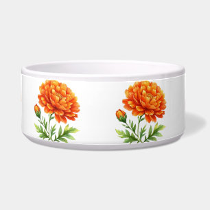 Écuelle Fleurs groovy orange