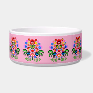 Écuelle Fleurs motifs folkloriques