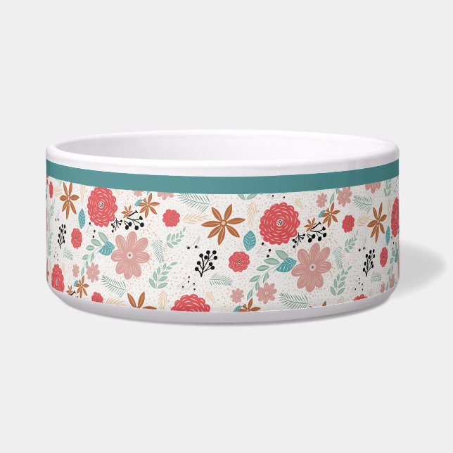 Écuelle Fleurs Peintes (Devant)