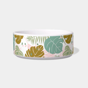 Écuelle Foliage Tropical - Motif Monstère Et Feuille De Pa