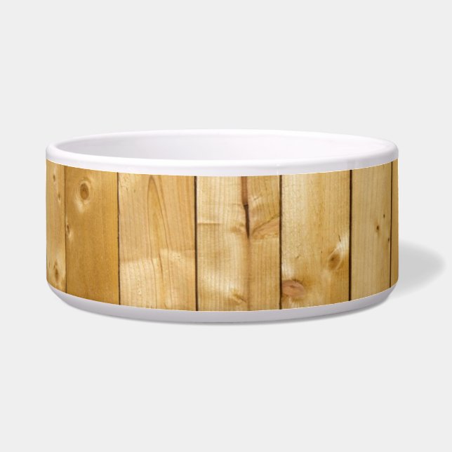 Écuelle Fond en Bois Clair (Devant)