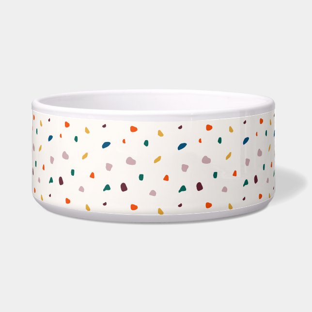 Écuelle Fun Modern Pet Bowl - Retro Style Chig Bowl (Devant)