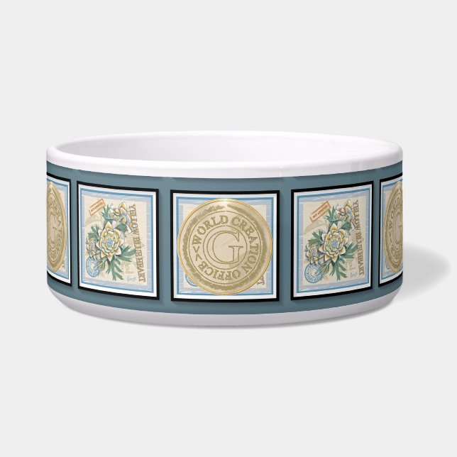 Écuelle G Bureau de la création Fleur jaune (Devant)