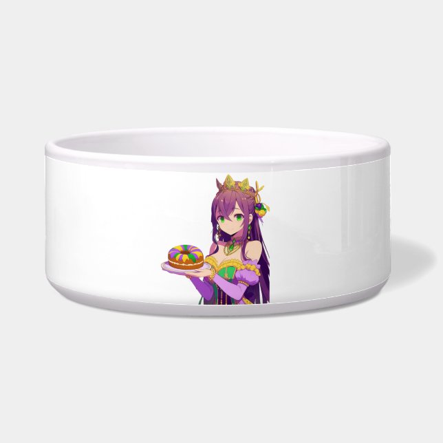 Écuelle Gâteau Anime Mardi Gras King (Devant)