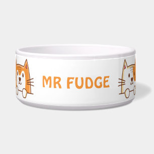 Écuelle Ginger Cats Cute Personnalisé Bowl