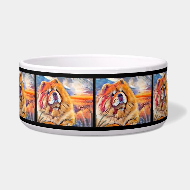 Écuelle GOLDEN GIRL chow (Devant)